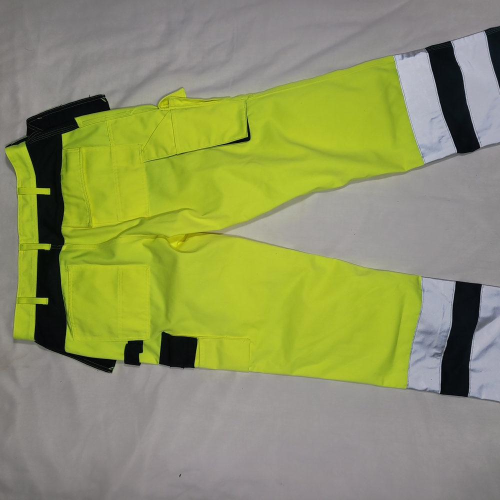 Mascot High-Visibility Work Pants with Reflective Stripes